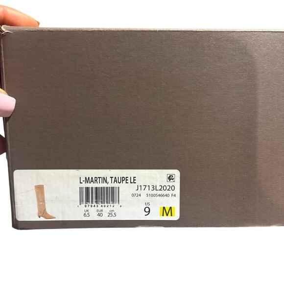 Franco Sarto Women's Martin Kitten Heel Pointed Toe Knee High Dress Boots - Picture 2 of 7